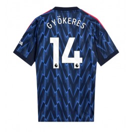 Arsenal Viktor Gyokeres #14 Uit tenue 2025-26 Korte Mouw